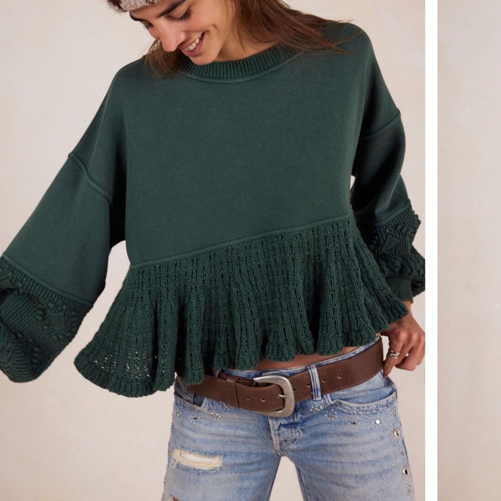 Free People Autumn Sweatshirt, XS